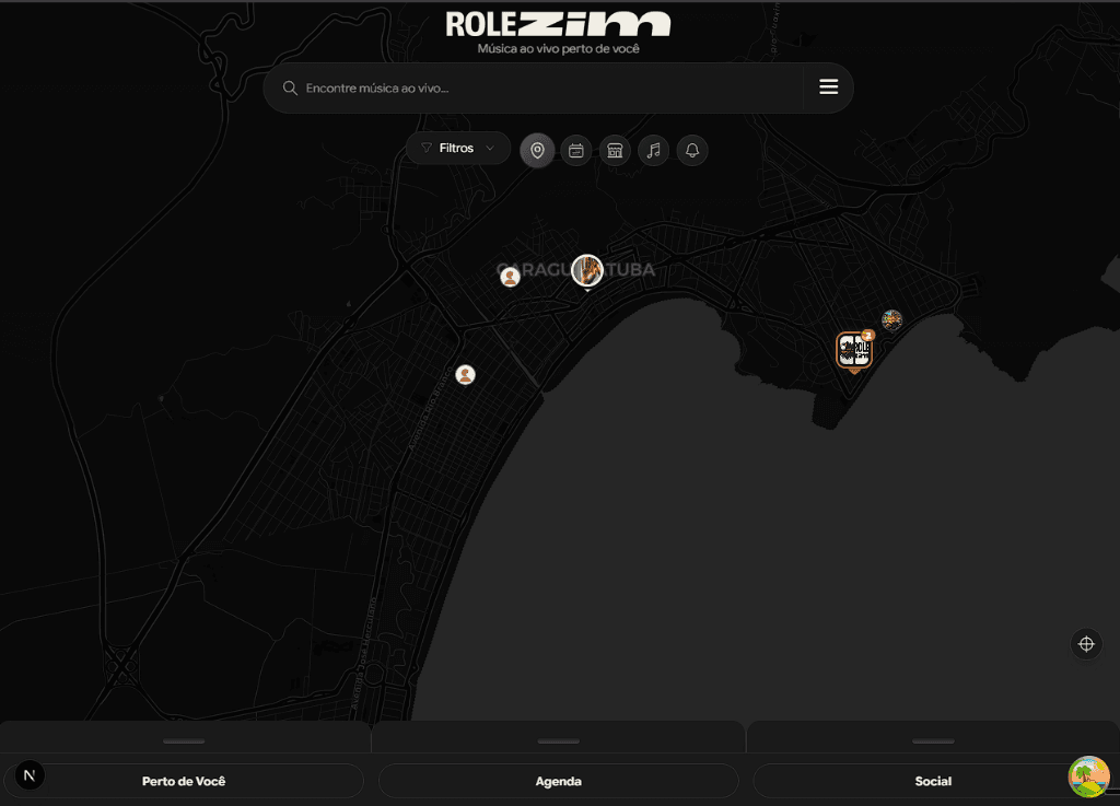 Mapa do Rolezim